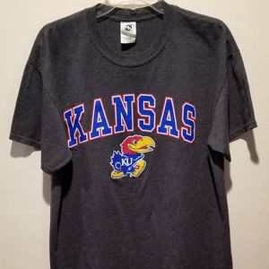 Vintage Kansas University Jayhawks Shirt Large